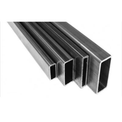 China Welded Rectangular Stainless Steel Pipe SS201 202 304 304L 316 316L for sale