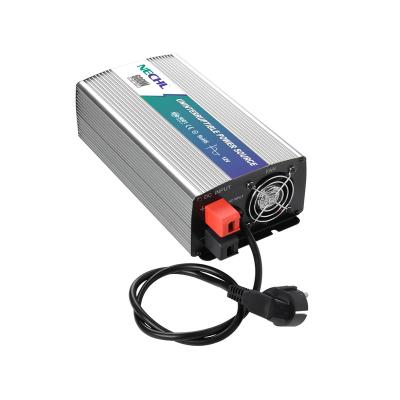 China 600w Car Power Inverter Ups Power Supply Inverter Dc 12v 24v Ac 110v 220v Battery Charger Inverter 225*180*128mm for sale