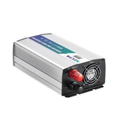 China High power 1000w Modified Sine Wave Inverter household car power converter 12v24v48v to 220V car Inverter 309*135*78mm for sale