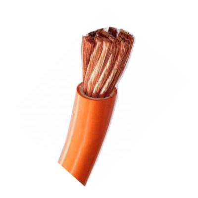 China Construction High Quality IEC 60245 Neoprene Cable YH YHF Orange 16mm Rubber Copper Welding Cable for sale