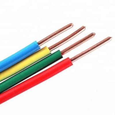 China Power Supply Low Voltage Fixed Copper PVC Cable 6 SQUARE MM for sale