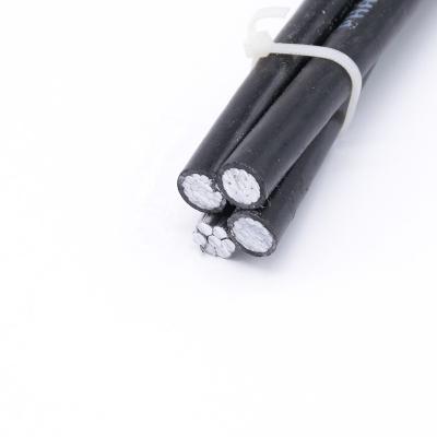 China SELF-SUPPORTED ALUMINUM CABLES of CAAI-S overhead 3x70 + 2x35mm for sale