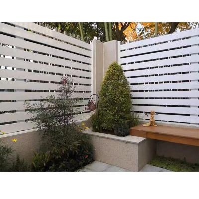 China HOT SALE Yard Picket Fence Decorative Easily Assembled Decorative Black Aluminum Steel Fence Wrought Iron Fence for sale