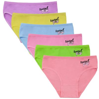 China Amazon Children's Breathable Hot Selling Cute Kids Girls Underwear Copy Briefs Bikini Girl Panties Underwear for sale