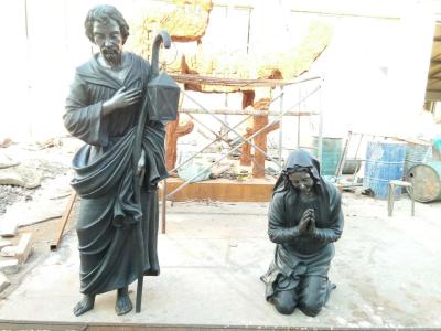 China Hot sell Jesus bronze sculpture  , outdoor bronze sculpture ,China Bronze Sculpture supplier for sale