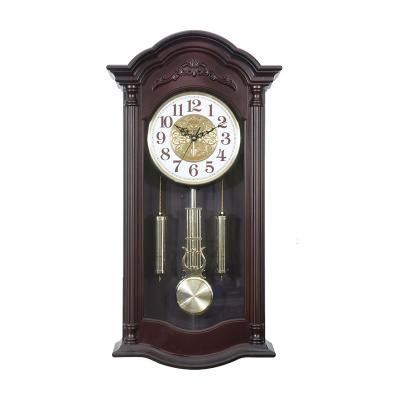 China SWING High Quality Wooden Luxurious Plastic A Pendulum Clock For Bedroom Decoration for sale