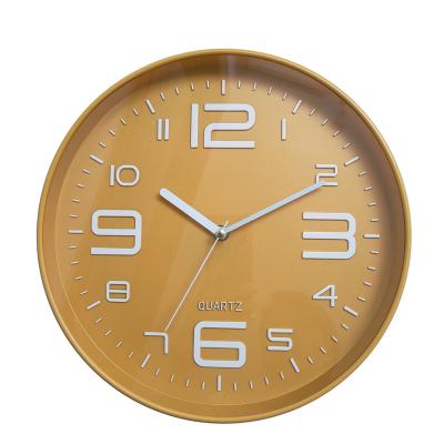 China Factory Price Customizable Vintage White Round Logo Wall Clocks For Bedroom Timing Decoration for sale