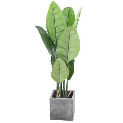 China Environmental Friendly Real Touch Plastic Paradise Of Artificial Bird Plants Trees For Home Hotel Decoration for sale