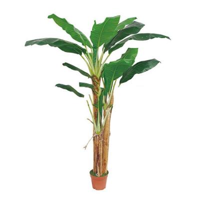 China Tree make decorative plastic banana trees for sale