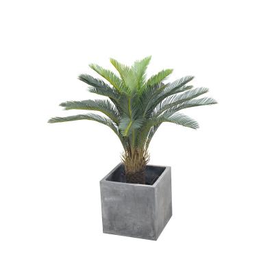 China Environmental friendly artificial cycad tree fabric new products plant artificial cycads plant for sale