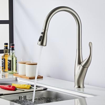 China Modern Pull Out Very Modern Pull Down Kitchen Faucets With Sprayer Kitchen Faucets for sale