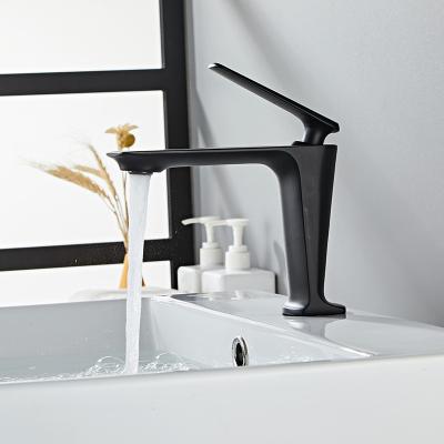 China Metered Faucets Hot And Cold Water Accessibili Single Handle Bathroom Faucet Basin Water Faucets Bathroom for sale