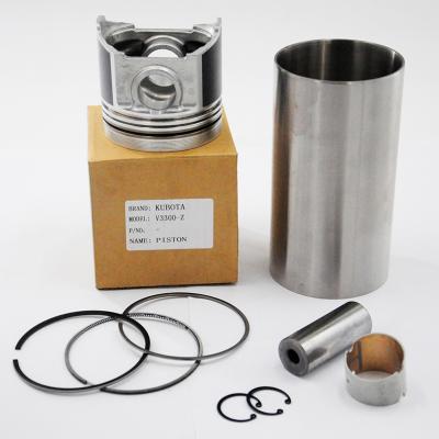 China Excavator Engine Overhaul Kit V3300 Cylinder Liner Kit Diesel Piston Ring Liner Full for sale