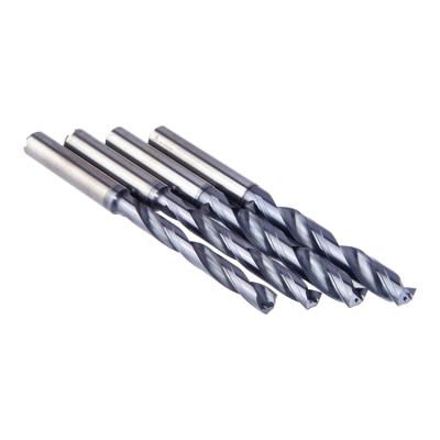 China Metal Drilling 16.1-18mm Stainless Steel Drilling 5XD Carbide Drill Bits With Coolant Inner Hole for sale