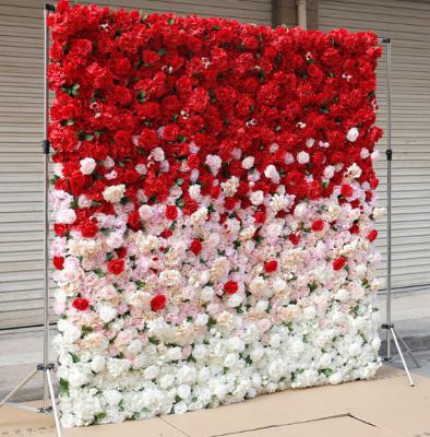 China Exclusively for Romantics High Quality Custom Flower Wall Panel Flower Wall Panel Wedding Decoration for sale