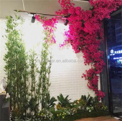 China Wedding Custom Wholesale Bougainvillea Factory Decoration Artificial Bougainvillea for sale