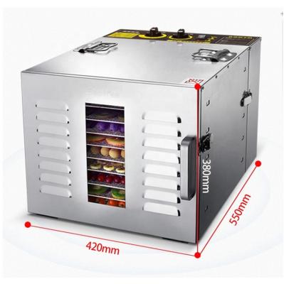 China Building material shops 10 layer visible foodmeat vegetable dehydrator for sale for sale