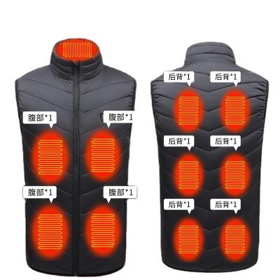 China Frontier Explosive Men's USB Heating Vest Suit Smart Heating Constant Temperature 125 for sale