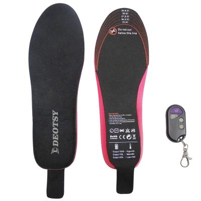 China Treasure 150 Heating Insole Heating Pad Wireless Remote Control Foot Insole Heating Electric Insole Heating Pad for sale