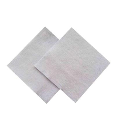 China Eco-Friendly Pp Pet 100G-800G Good Water Permeability Short Fiber Geotextile Pp Nonwoven Geotextile White Nonwoven Geotextile for sale