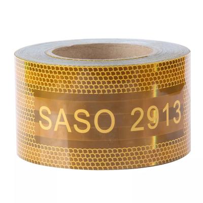 China Truck Safety Zhentu High Quality Reflective Tape Sticker For Middle East Vehicle Tape SASO 2913 ReflectiveTape for sale