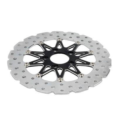 China Stainless iron 11.8 inch front wheel brake disc is suitable for 16-26 inch wheel hub brake disc for sale