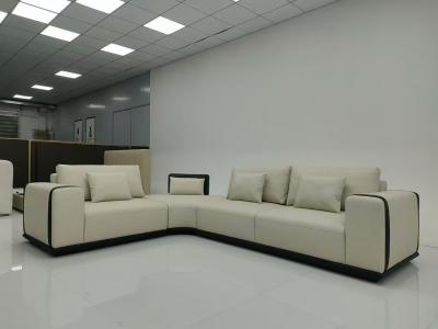 China Contemporary Cloth Upholstery Sectional With Fabric Leather Upholstery Type Moulded Foam Inner Material for sale