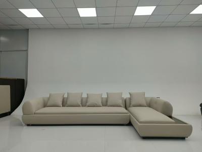 China Custom Fabric Sofa Sectionals Wood Leg Material High End Italian Minimalist for sale