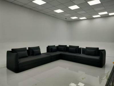 China Minimalist Italian Leather Modern Fabric Sectional Sofa For Homes Hotels for sale