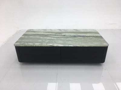 China High End Modern Coffee Table In Marble Wood Hardware For Home Hotel for sale