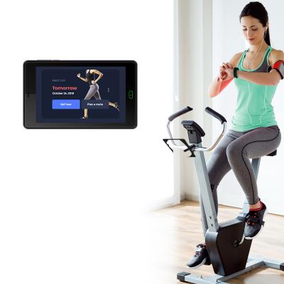 China Android commercial touch screen poe player ad player treadmill fitness hard working open frame 7 8 10inch tablet machine for sale