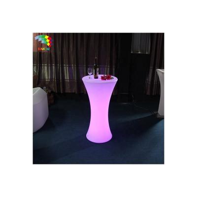 China China High Quality Modern Outdoor Bar Furniture LED Furniture LED Outdoor Table for sale