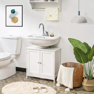 China Modern American New Design Single Floor Standing Basin Bathroom Vanity Cabinet for sale