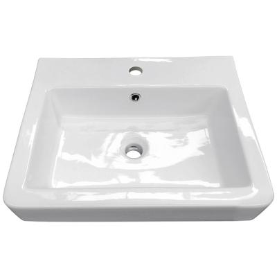 China Traditional Sanitary Ware Bathroom Basin Hand Wash Sink Bathroom Resin Cabinet Washbasin Sink for sale