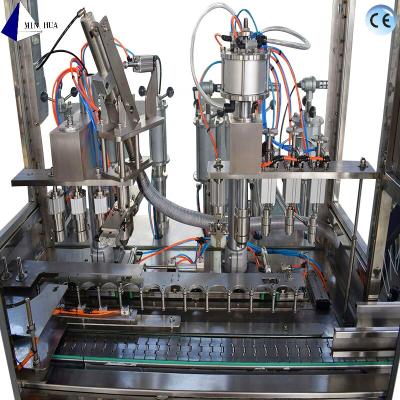 China QGS-1 Automatic Food Aerosol Filling Production Line for sale