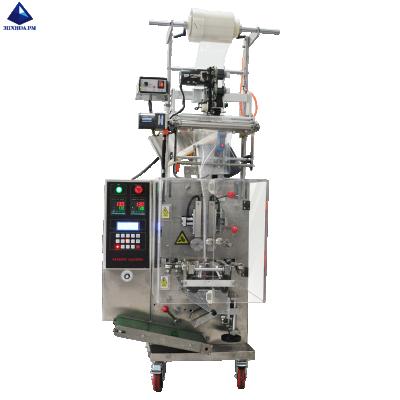 China Food Bag Conveying Packing Machine Double Liquid Packaging Machine Manual Bag for sale