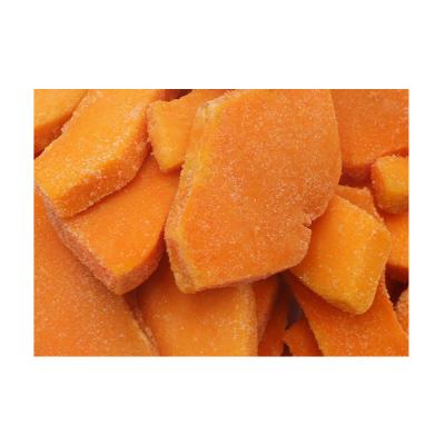 China Factory price IQF high quality frozen steamed frozen pumpkin pieces pumpkin slices for sale