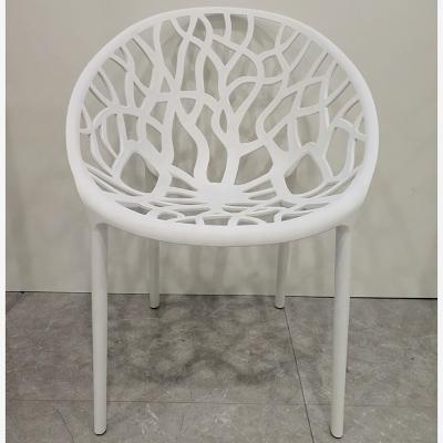 China New Design Furniture PP Full Plastic Outdoor Leisure Good Quality New Design Modern Dining Chairs for sale