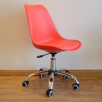 China 2020 New Style Nordic Sliding Wheel Modern Cheap Plastic Lift Swivel Office Chairs For Executive for sale