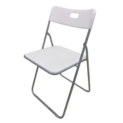 China Excellent Space Saving Furniture Quality Plastic Picnic Furniture Modern Cheap Home White Travel Outdoor Folding Chair for sale