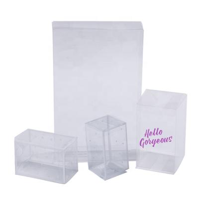 China Handmade Custom PVC / PET Transparency Disposable Plastic Box Packaging for sale