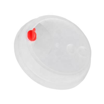 China Non Spill Wholesale 90 95 Caliber Injection Cups High Quality Plastic Lid PP Disposable Cup Lid for sale