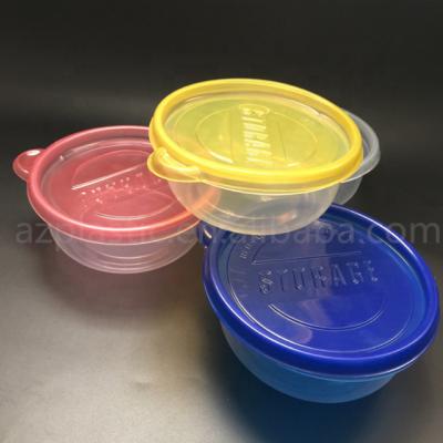 China High quality 443ml 15oz disposable microwave plastic packaging freshware food storage containers with lids for sale