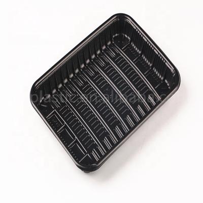 China Disposable Disposable Plastic Storage Clear Tray Meat Packing Chicken PP Plastic Tray for sale