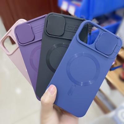 China Shockproof Silicone Radio Magsafe Charging Phone Case for iphone 14 plus 13 pro 12 min max 11 protect cover for sale