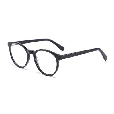 China New Flat Eye Glass Optical Glass Retro Acetate Frames Latest Designer Branded Eyeglasses Frames 2021 for sale