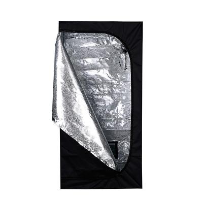 China Easily Assembled Super Reflective 60*60*140cm 600D Mylar Fabric Growing Tent for sale