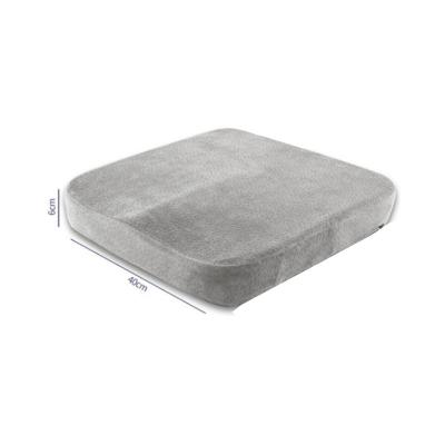 China Wholesale Cheap Memory Butt Curve Memory Foam Cushion With Washable And Removable Cover Square Shape YSDS0066 for sale