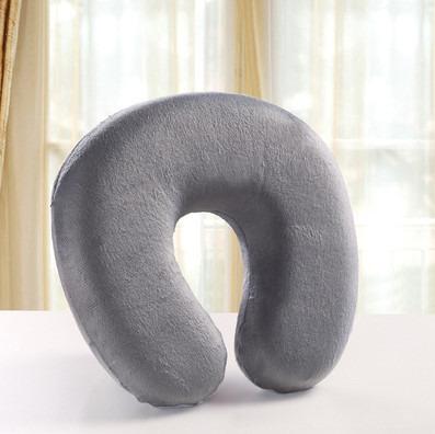 China Cheap wholesale memory custom accept memory foam filling travel pillow with removable and washable jer YSDN0039 for sale