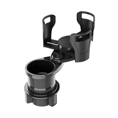 China Universal Car Cup Holder One Two Car Cup Holder Extender Car Multifunctional Rotating Cup Holder for sale